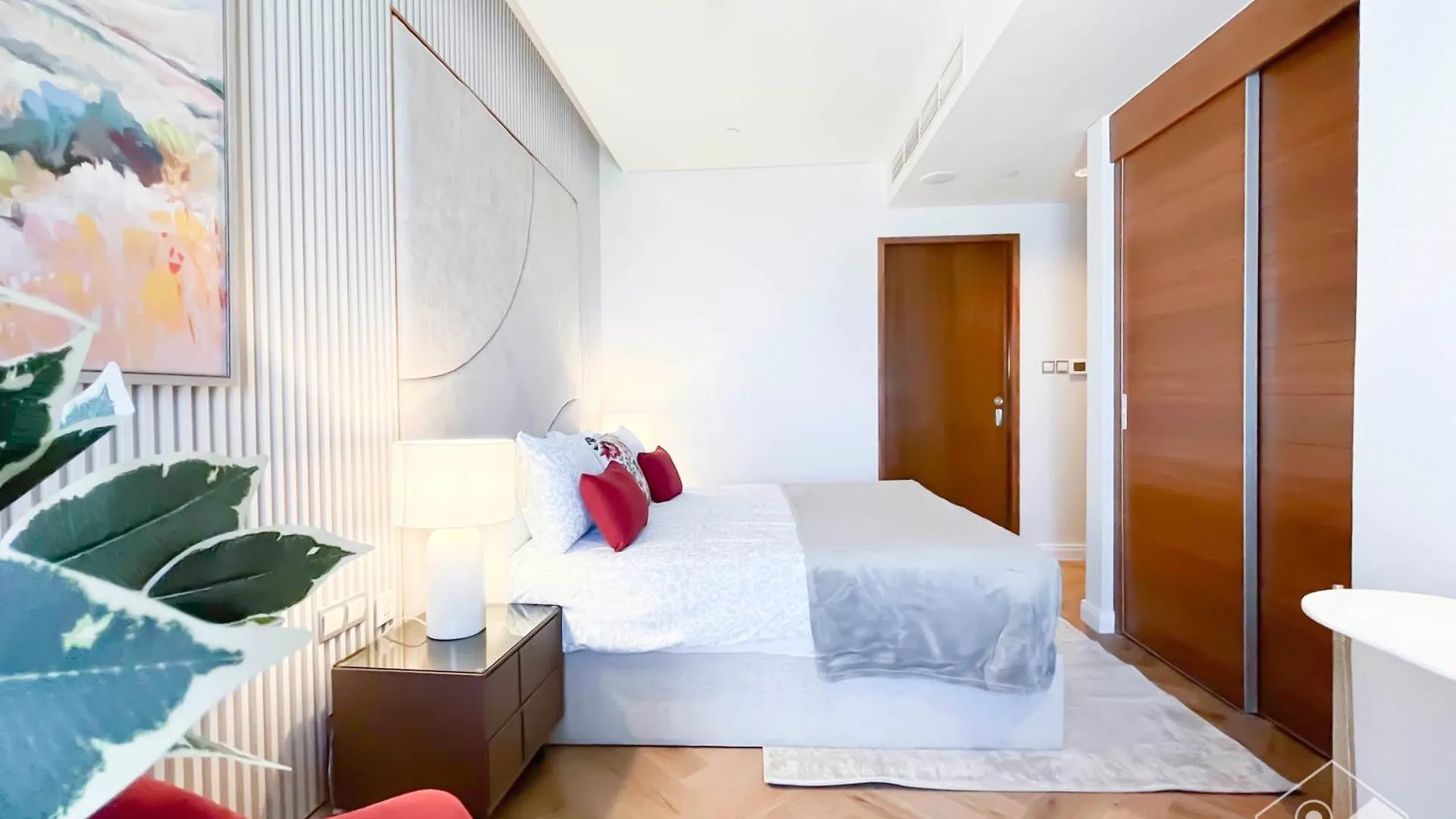 דירה Dubai Mall Luxury 1Bedroom Balcony View